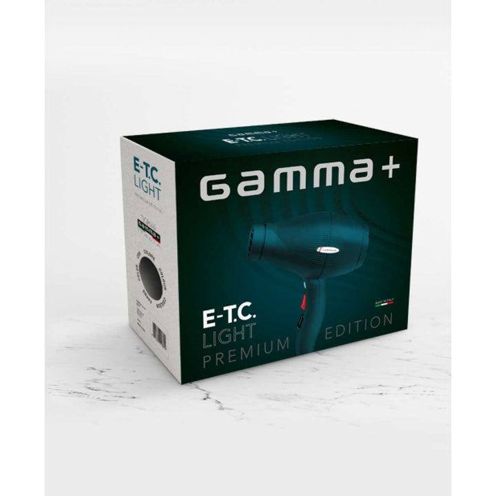 GammaPiù E-T.C. Light Premium Edition Asciugacapelli Porfessionale 2100 W Ottanio