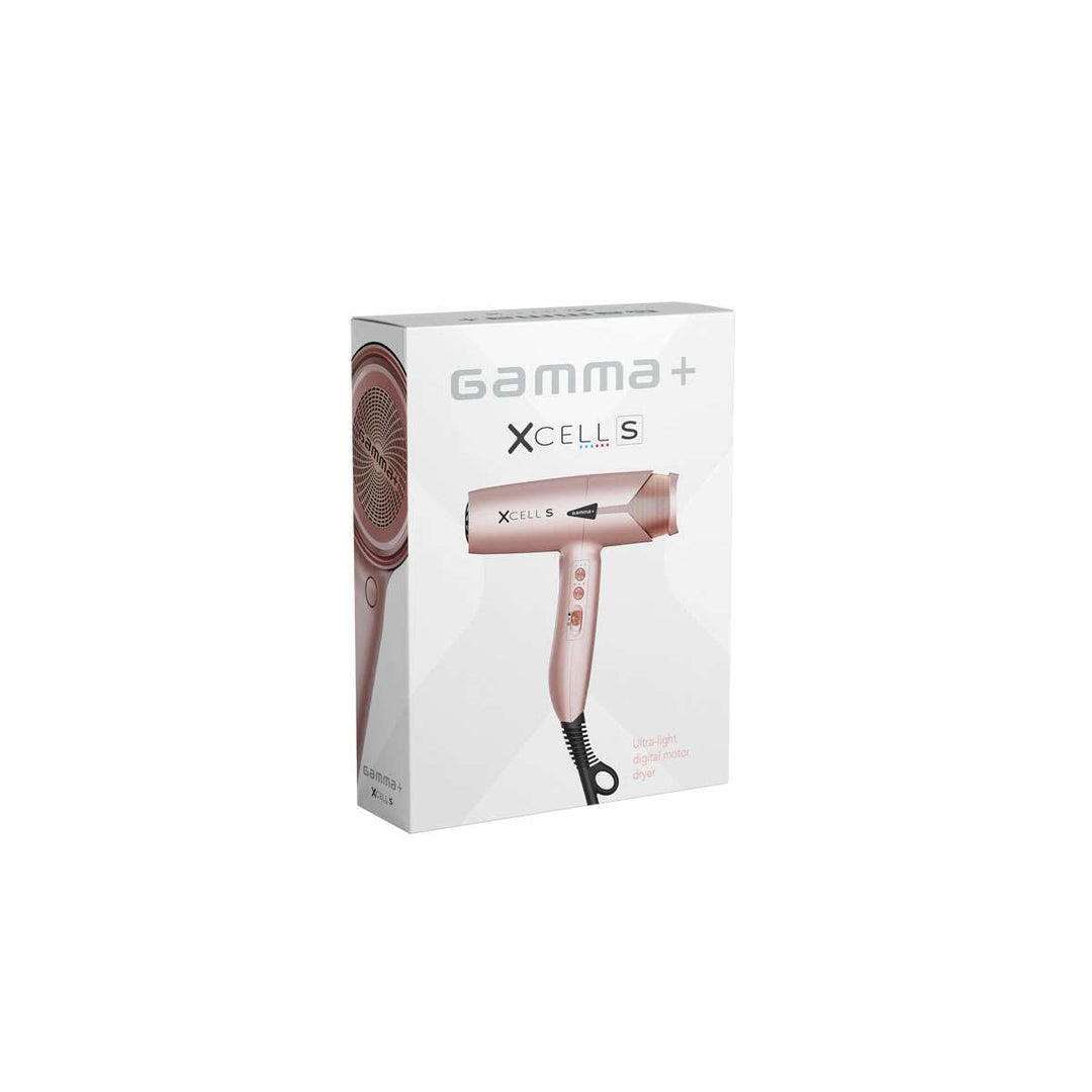 

GammaPiù XCell Bactericidal Ultra Light Hair Dryer with Digital Motor and Ionic Technology 1600 W Gold Rose