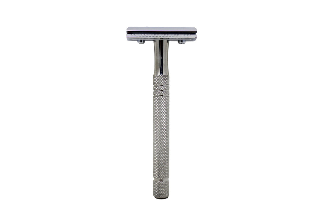 

Giesen & Forsthoff Stainless Steel Gentle Closed Comb Safety Razor 100 mm