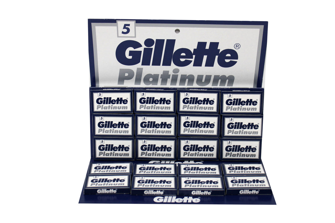 Gillette Platinum Lame Da Barba Box Da 100 pz