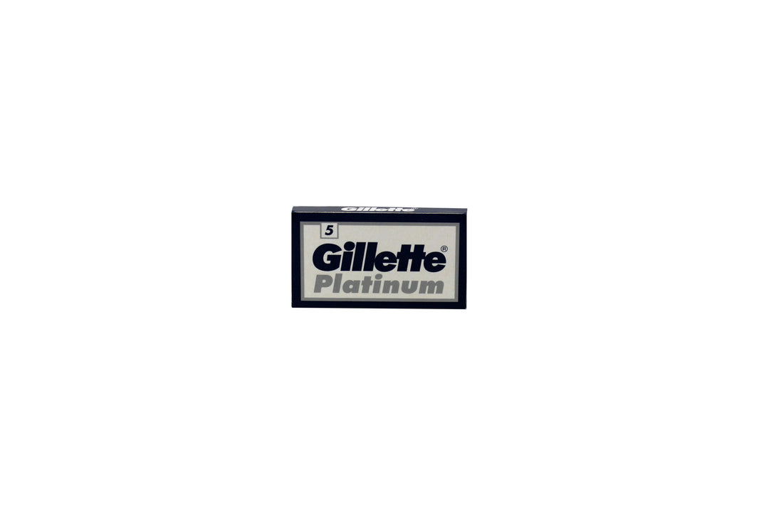 

Gillette Platinum Razor Blades Box of 5 pieces.