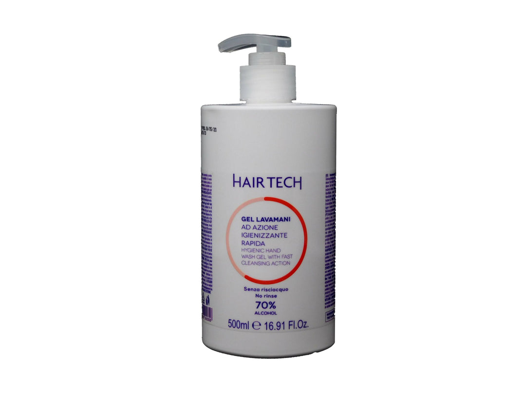 Hair Tech Gel Igienizzante Mani Ad Azione Rapida 500 ml