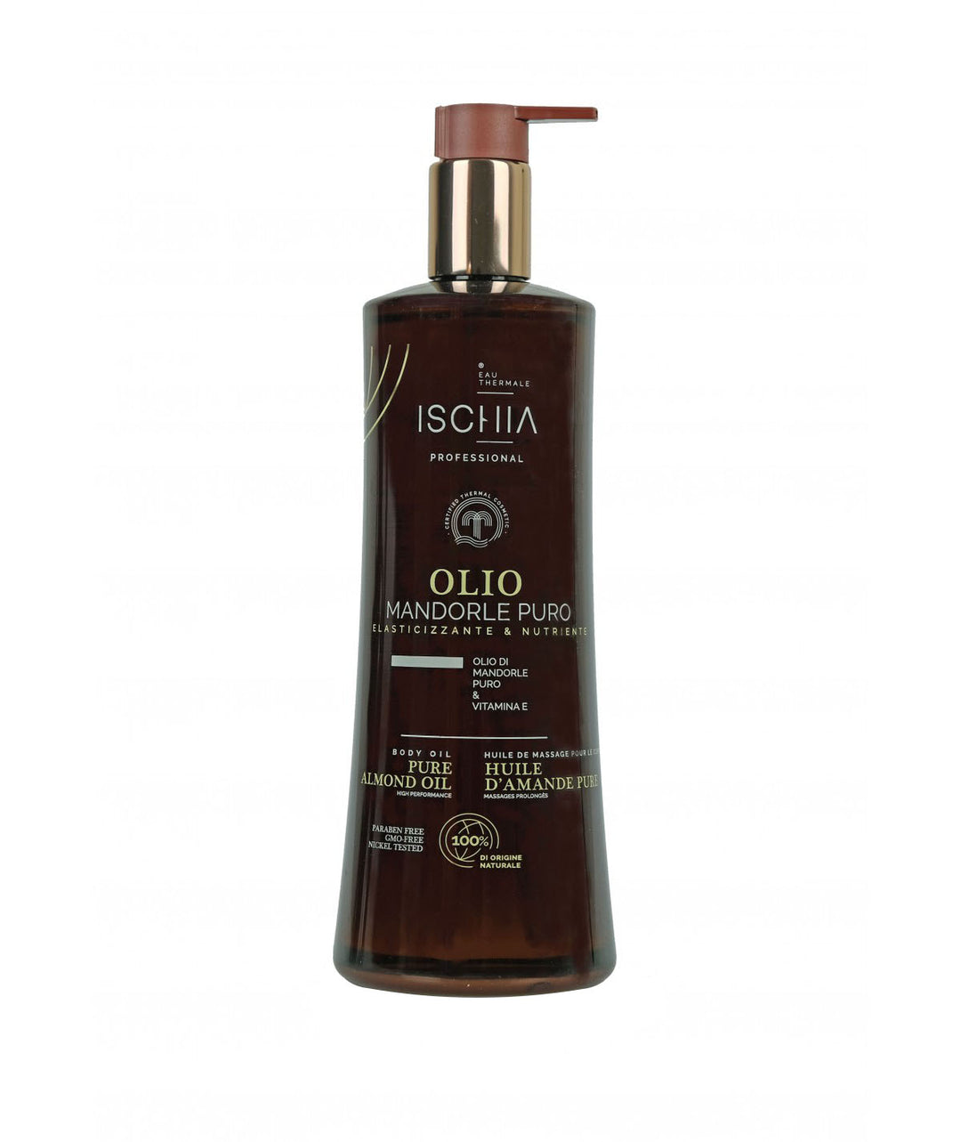  

"Ischia Thermal Water Massage Oil Pure Elasticizing and Nourishing Almond 500 ml"