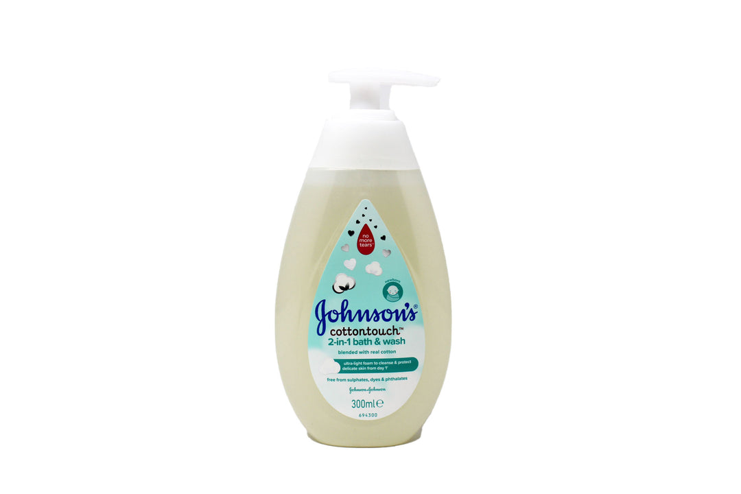 Johnson's Cottontouch 2 In 1 Bagno Doccia Per Bambini 300 ml –
