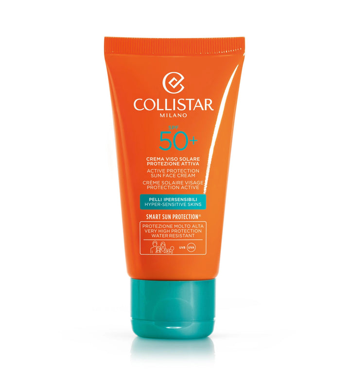 

Collistar Active Sun Protection Face Cream for Hypersensitive Skin SPF 50+ 50 ml