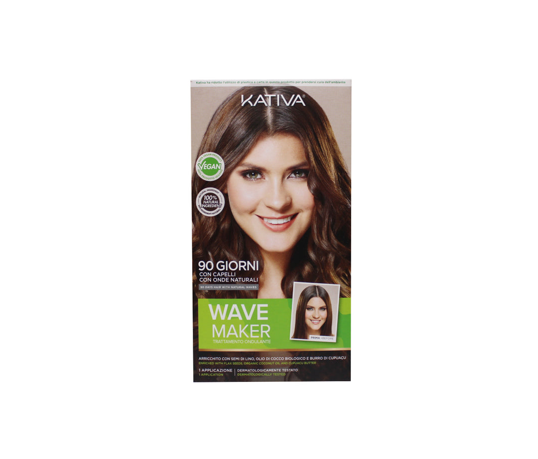 Kativa Kit Wave Maker Pour Cheveux Avec Ondes Naturelles Pendant 90 Jours