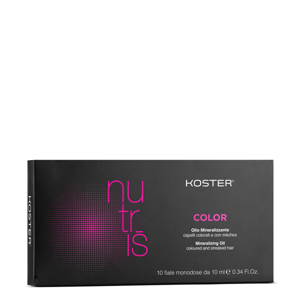 

Koster Nutris Color Olio Mineralizing for Colored Hair 10 Vials of 10ml