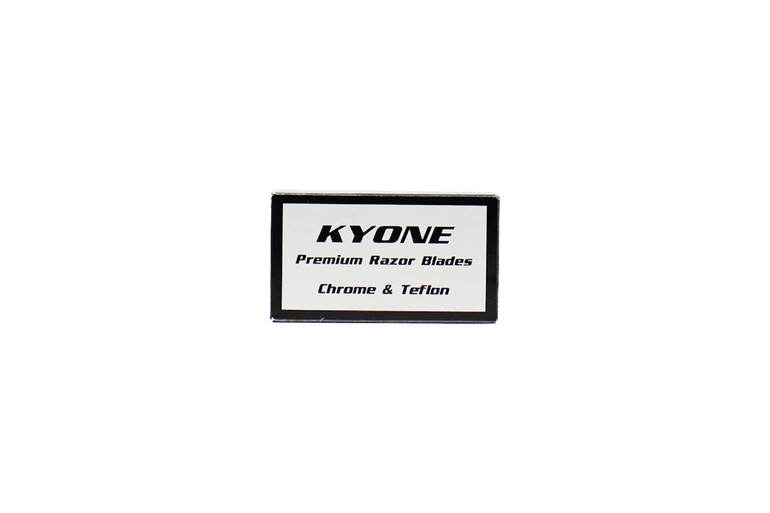 

Kyone Chrome & Teflon Razor Blades Box of 10 pieces