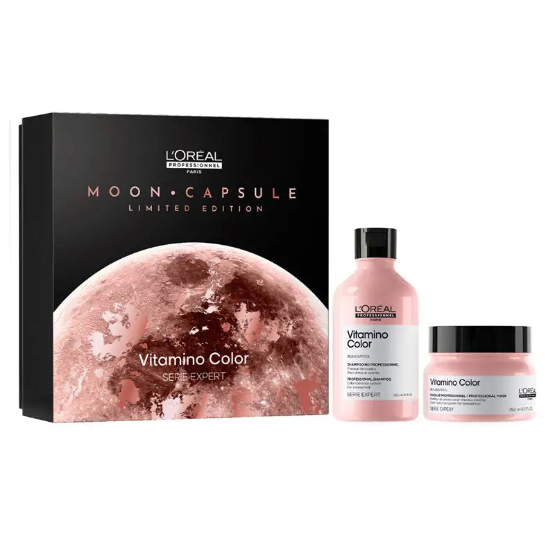 L'Oréal Cofanetto Serie Expert Vitamino Color Moon Capsule Edizione Limitata Shampoo 300 ml + Maschera 250 ml