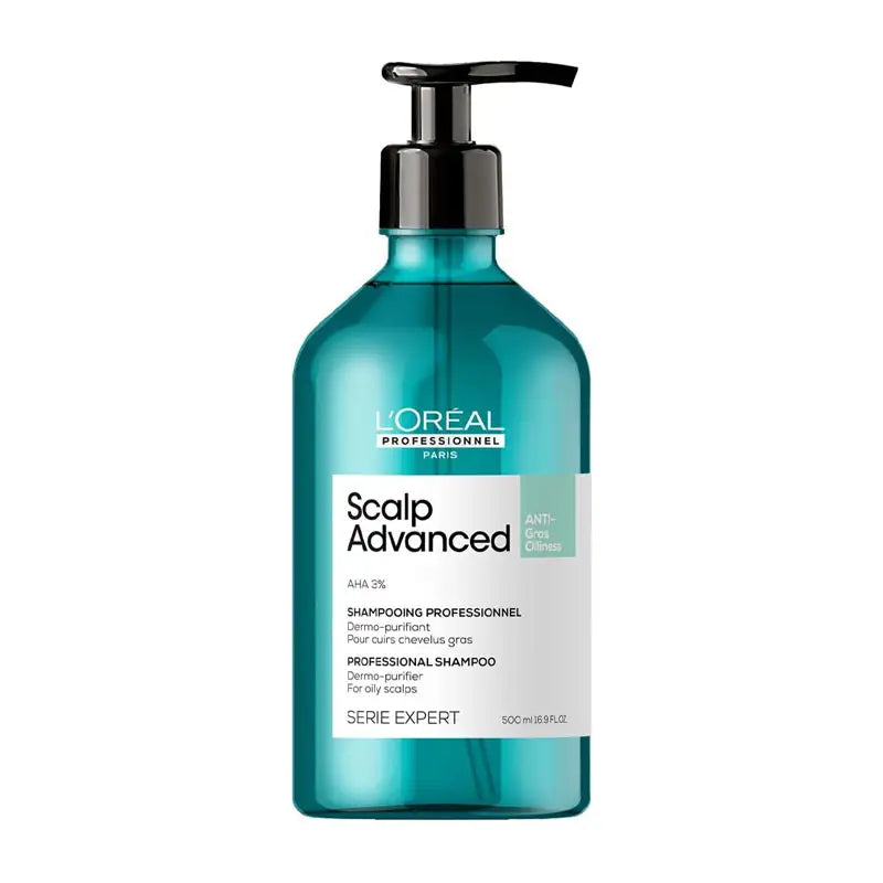 L'Oréal Serie Expert Scalp Advanced Shampoo Purificante Per Cuoio Capelluto Grasso 500 ml