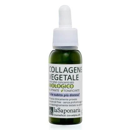 La Saponaria Sérum Visage Concentré Liftant Et Tonifiant Collagène Végétal 30 ml