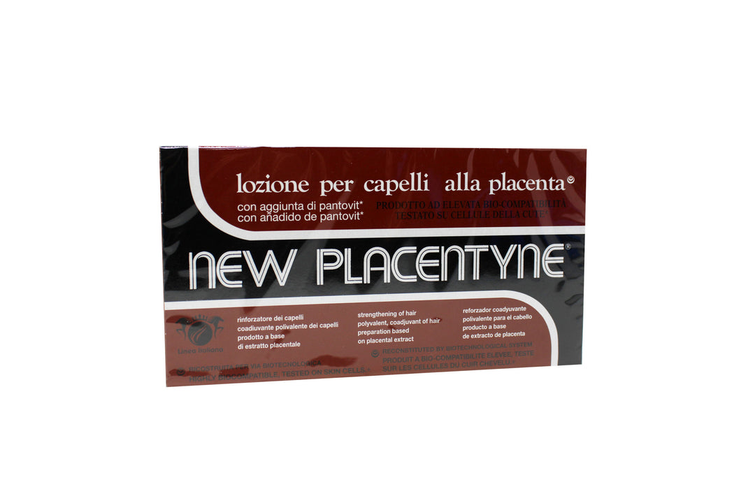 

Italian Line New Placentyne Strengthening Lotion for Hair with Placenta 12 Vials of 10 ml