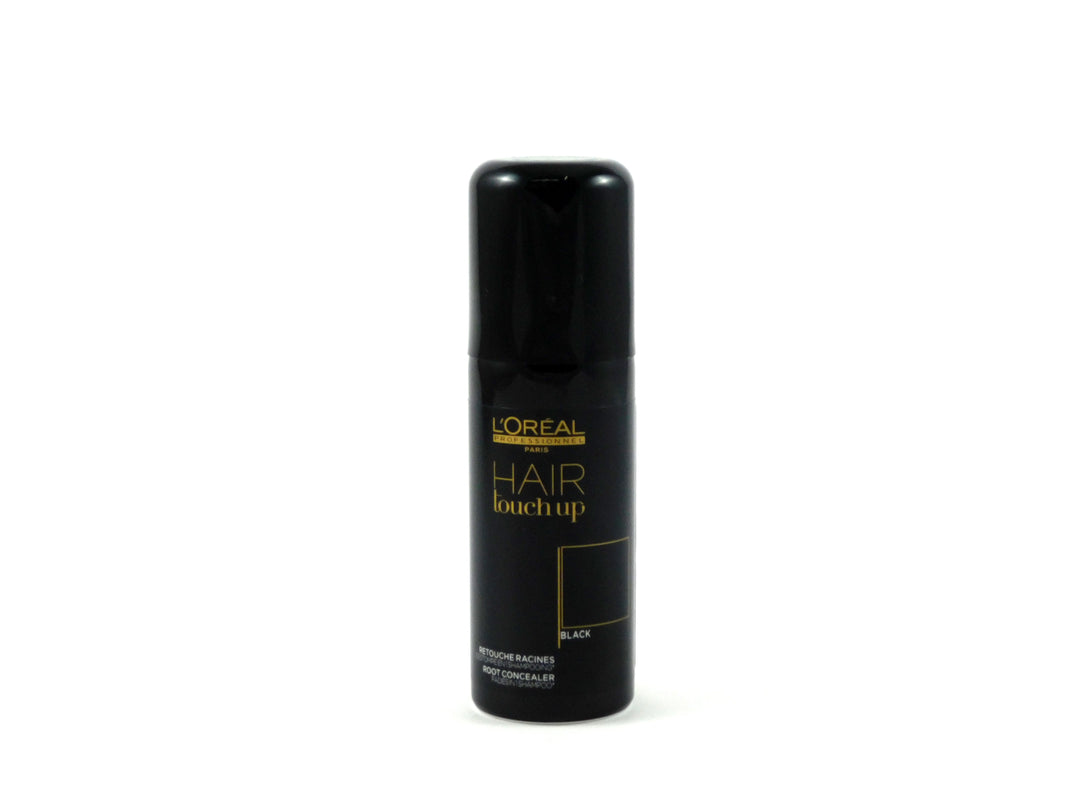 

The L'Oréal Hair Touch Up Black Spray Root Concealer 75 ml.