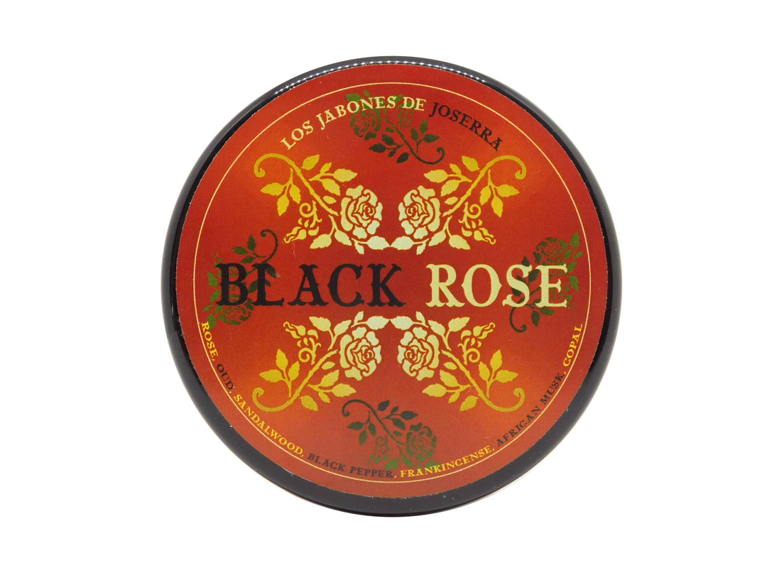 Los Jabones De Joserra Sapone Da Barba Artigianale Black Rose 125 gr