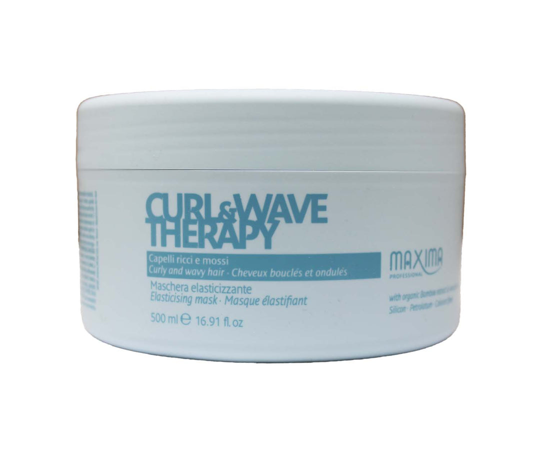 Maxima Curl & Wave Therapy Maschera Elasticizzante Per Capelli Ricci E Mossi 500 ml