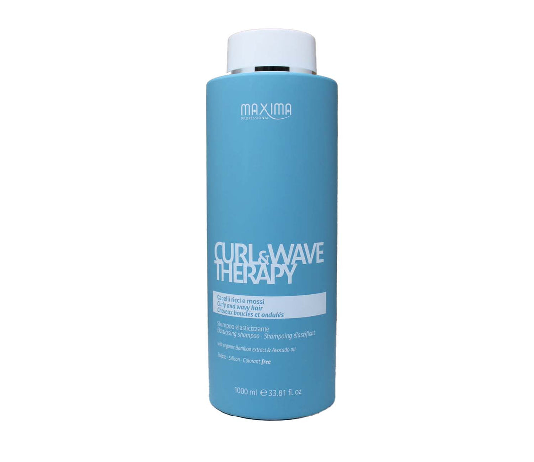 Maxima Curl & Wave Therapy Shampoo Elasticizzante Per Capelli Ricci E Mossi 1000 ml