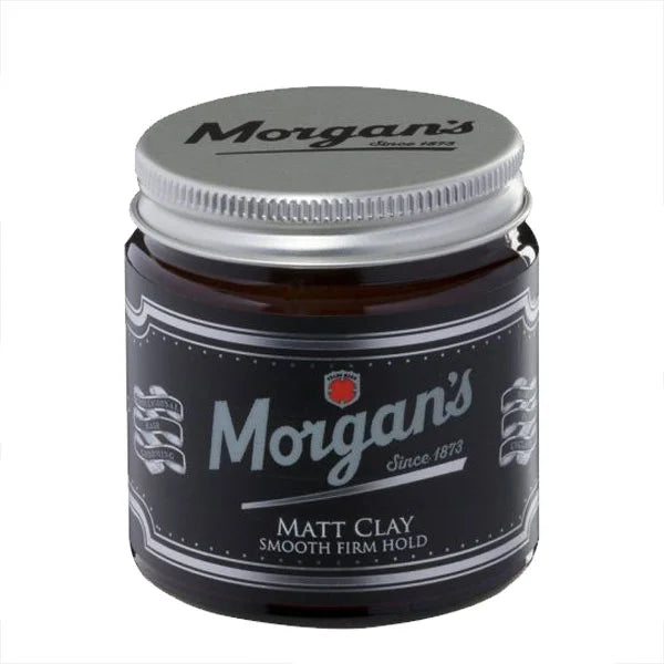 Morgan's Matt Clay Matte Smoothing Paste For Hair Strong Hold Natural Look 120 ml