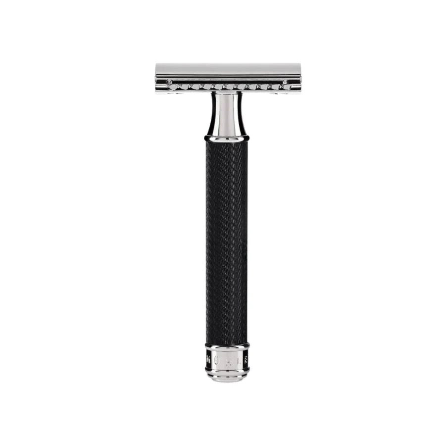 


The Muhle R89 Black Closed Comb Safety Razor