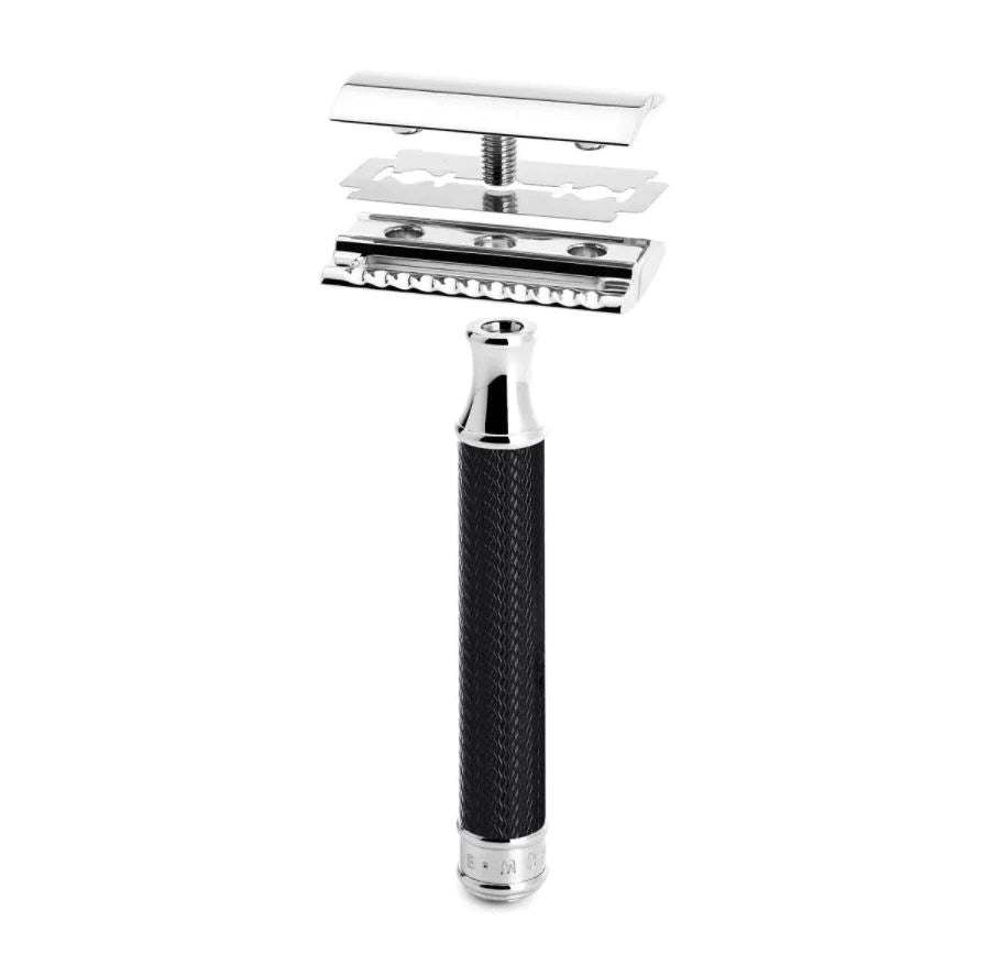 


The Muhle R89 Black Closed Comb Safety Razor