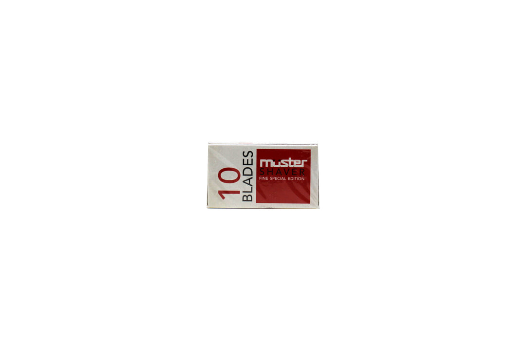 

Muster Shaver Platinum Barber Blade Box of 10