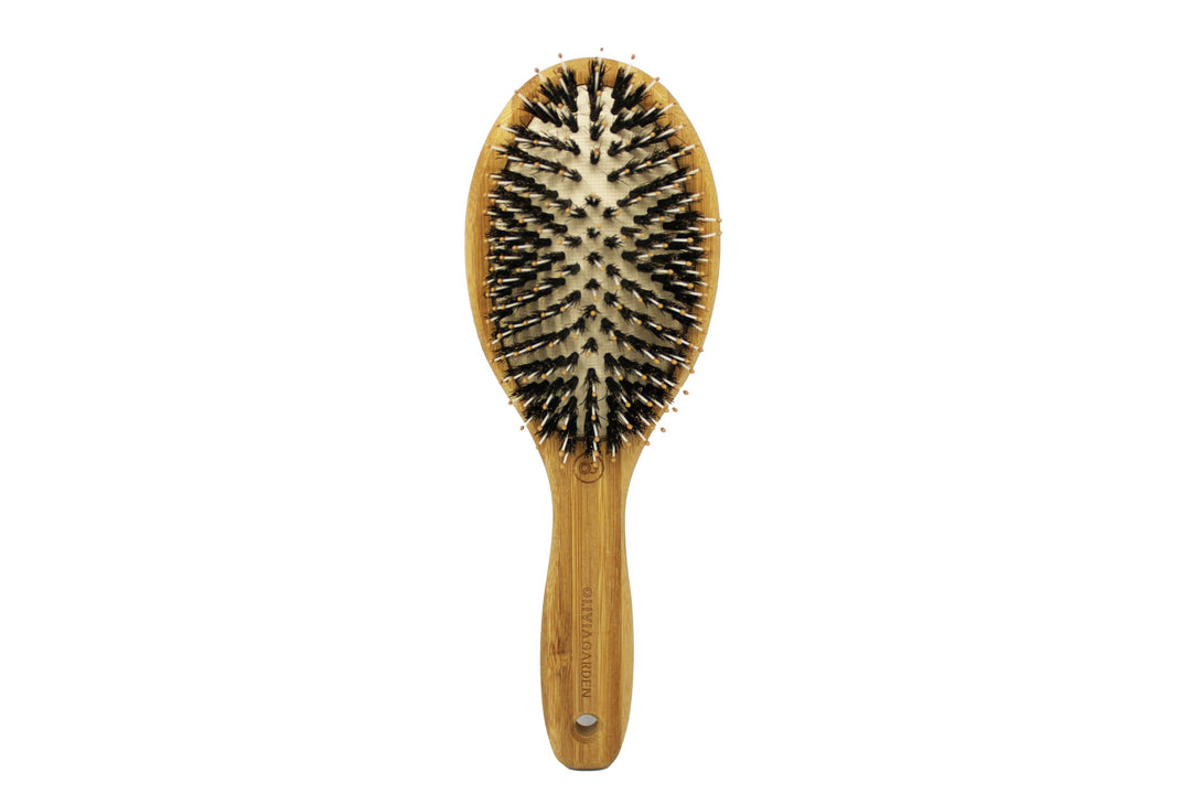 

Olivia Garden Bamboo Touch Oval Detangle Combo with Mixed Bristles Comb Set.