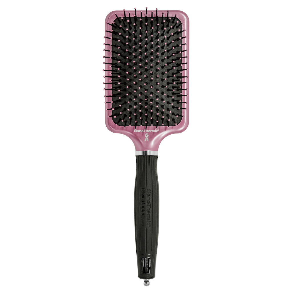 Olivia Garden Spazzola Nano Thermic Think Pink Paddle Ceramica Ionica