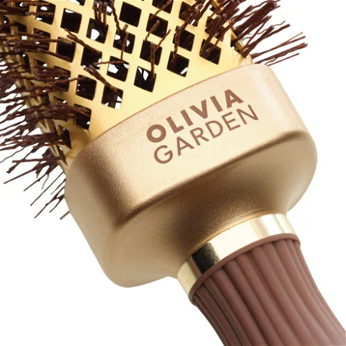 Olivia Garden Expert Blowout Straight Gold Spazzola Quadrata Diametro 20