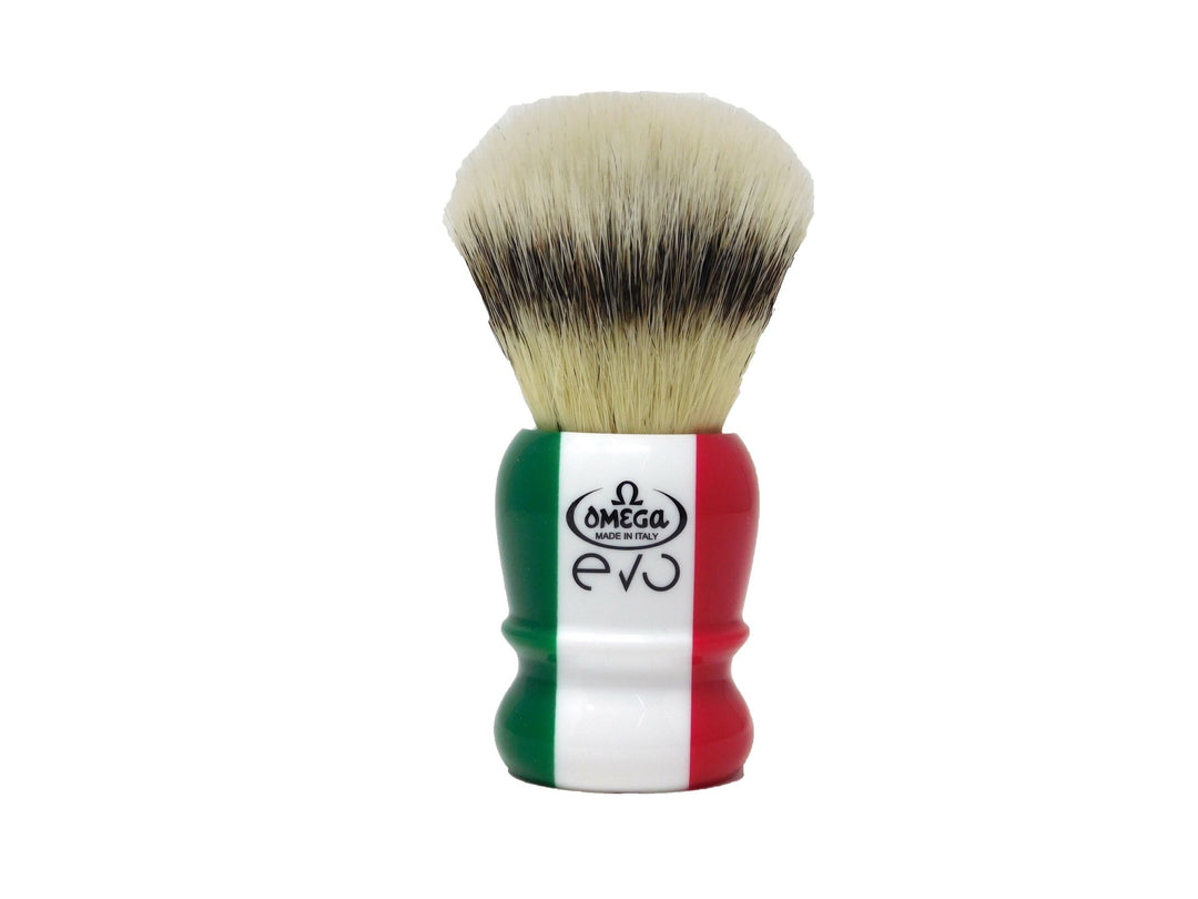 Omega Evo Pennello Da Barba Special Tricolore In Fibra Sintetica E1882