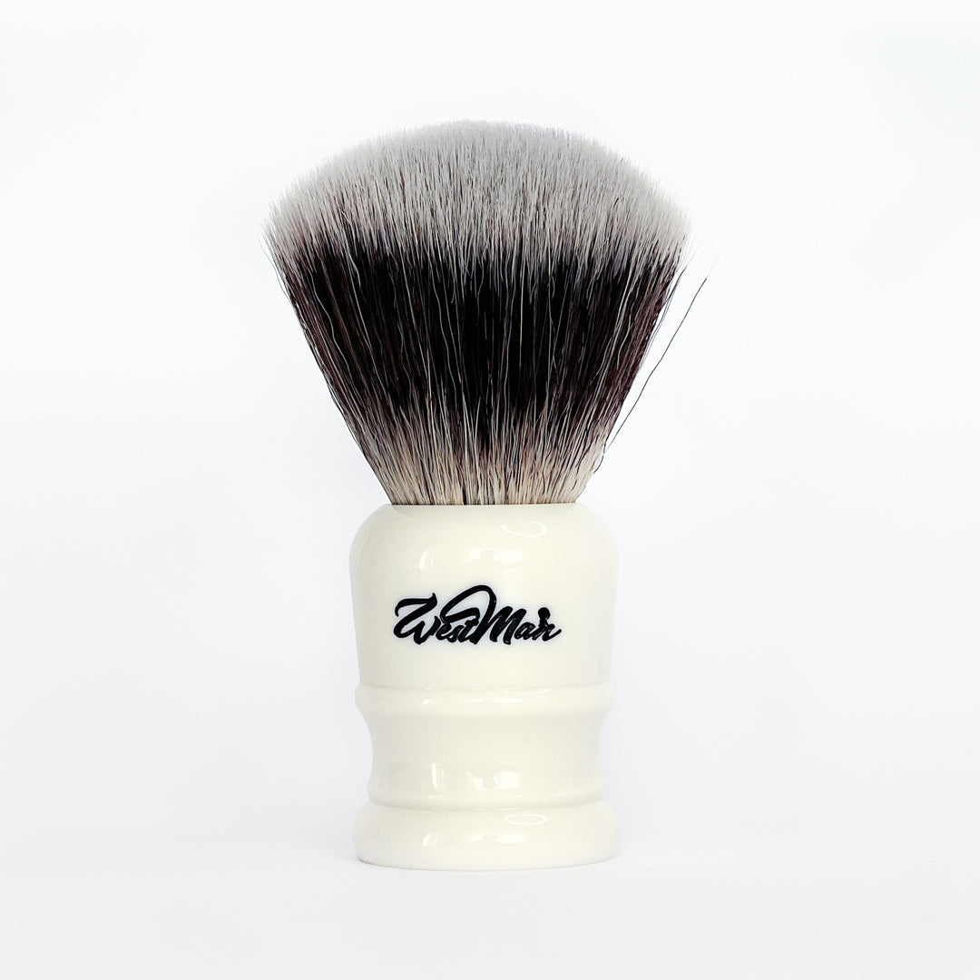 

WestMan Shaving Brush In Synthetic Fiber G7 Faux Ivory