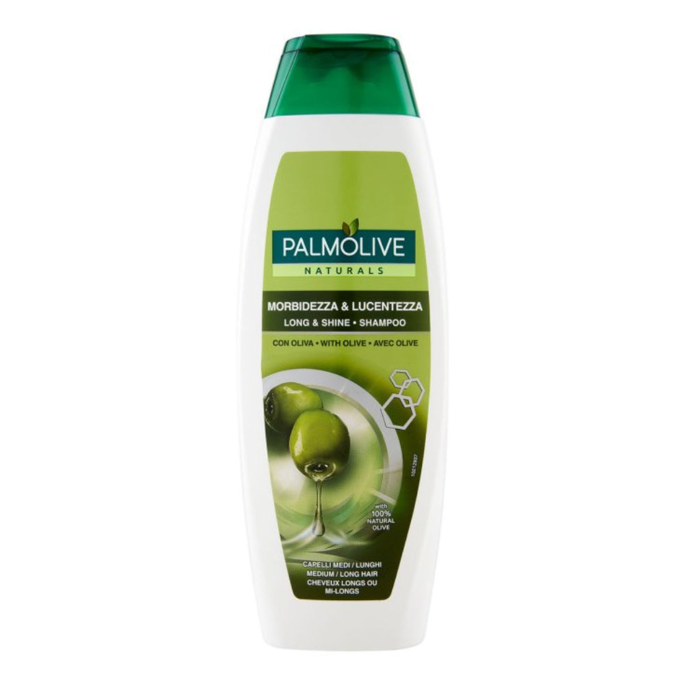 Palmolive Shampoo Morbidezza & Lucentezza Con Oliva Per Capelli Lunghi 350 ml