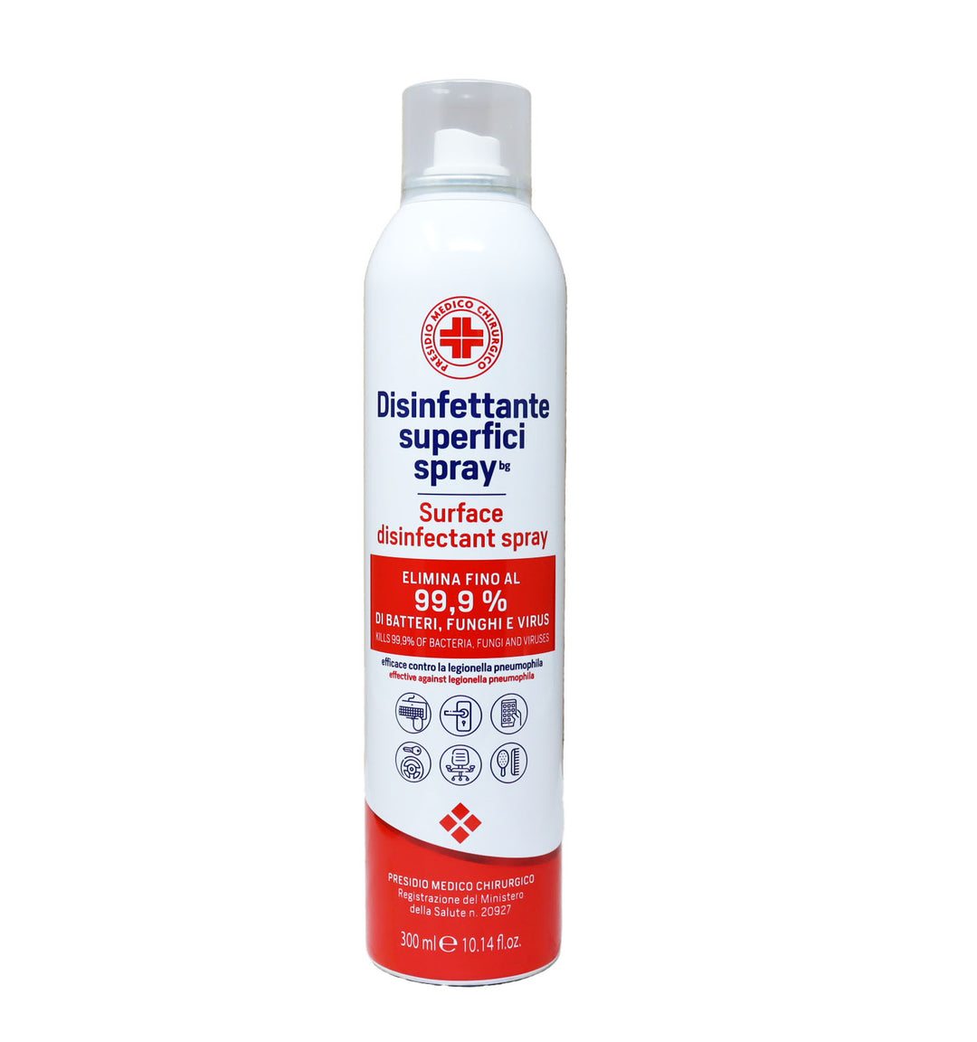 Parisienne Spray Detergente Superfici 99,9% Alcool 300 ml