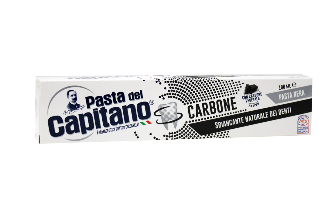 Pasta Del Capitano Dentifricio Al Carbone Vegetale 100 ml