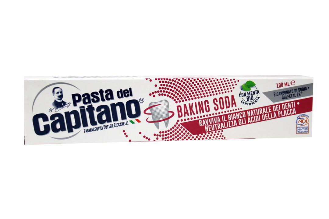 

"Pasta Del Capitano Baking Soda Toothpaste 100 ml"