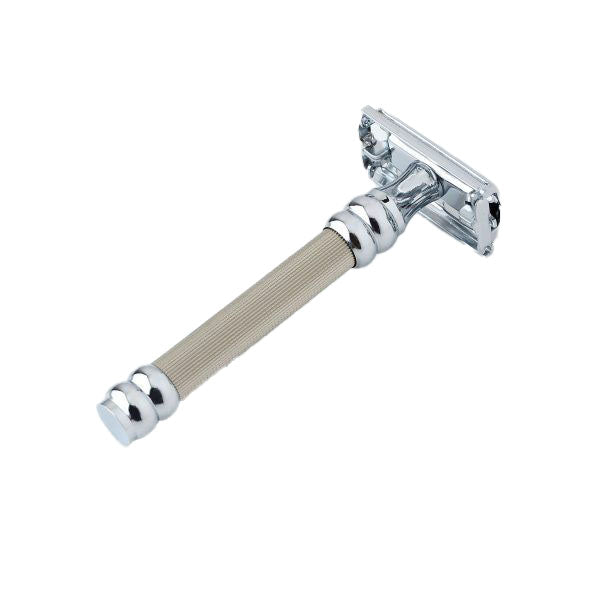 

Pearl Shaving Safety Razor SBF-11S Silver Butterfly Opening