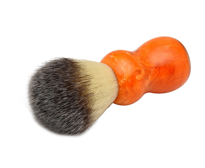 

"Orange SBB-12 Synthetic Bristle Shaving Brush"