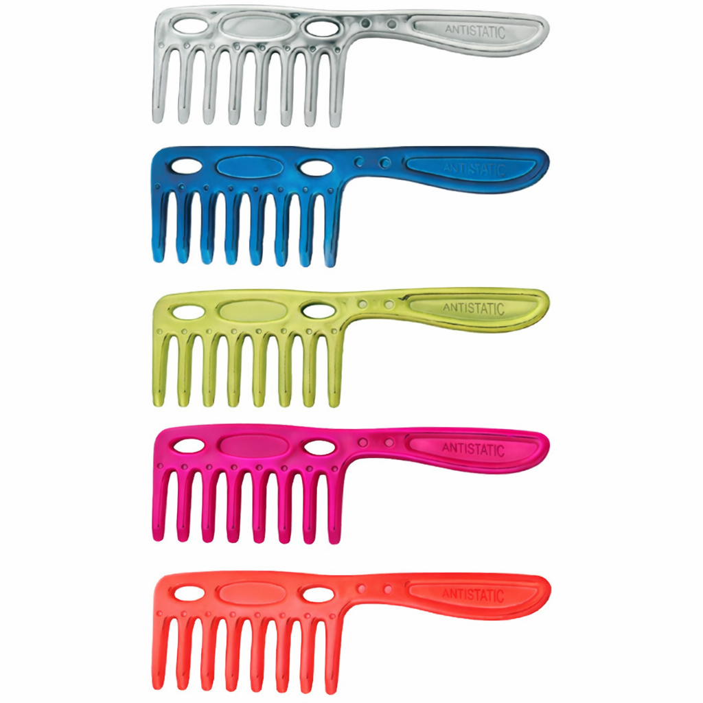 

Large Cyclamen Antistatic Comb