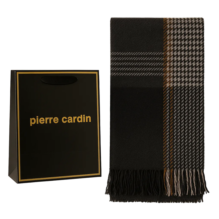 Pierre Cardin Men's Scarf Pattern + Free Gift Bag