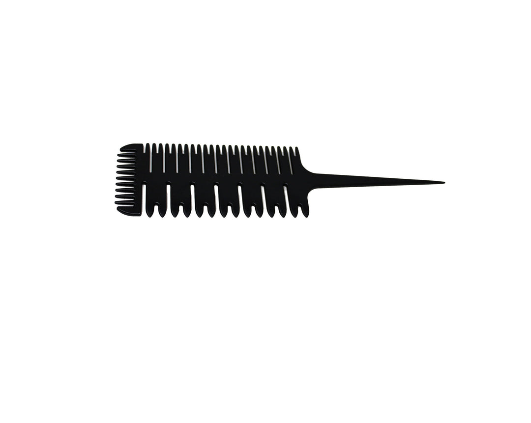 Professional Hair Care Pettine Denti Larghi Per Capelli Pom Delrin Work 19 cm