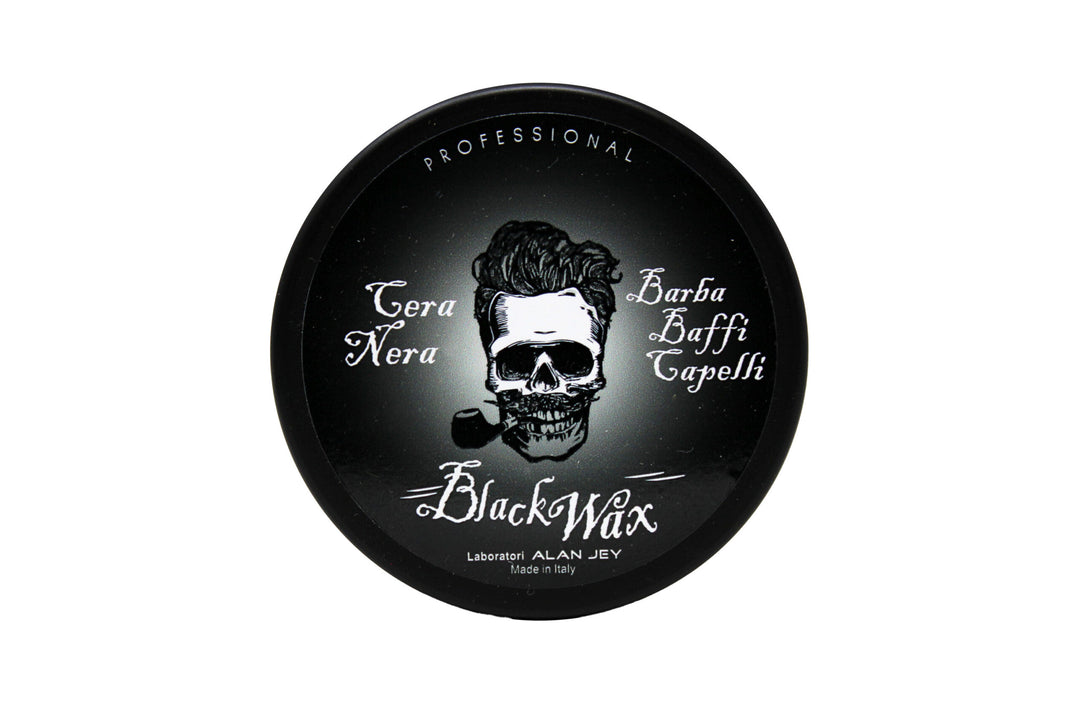 

Professional Colored Wax for Beard-Mustache and Hair Black 100 ml