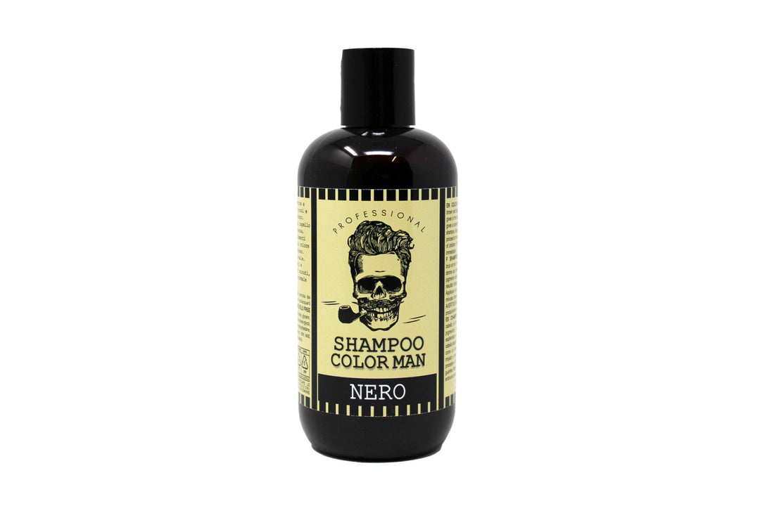 Professional Man Shampoo Ravvivante Colore Per Capelli Nero 250 ml