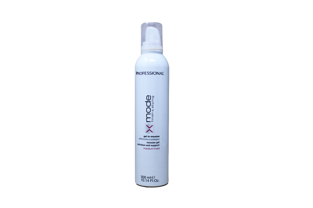 

Professional Xmode Gel In Mousse Definition And Support For Hair Medium Hold 300 ml
