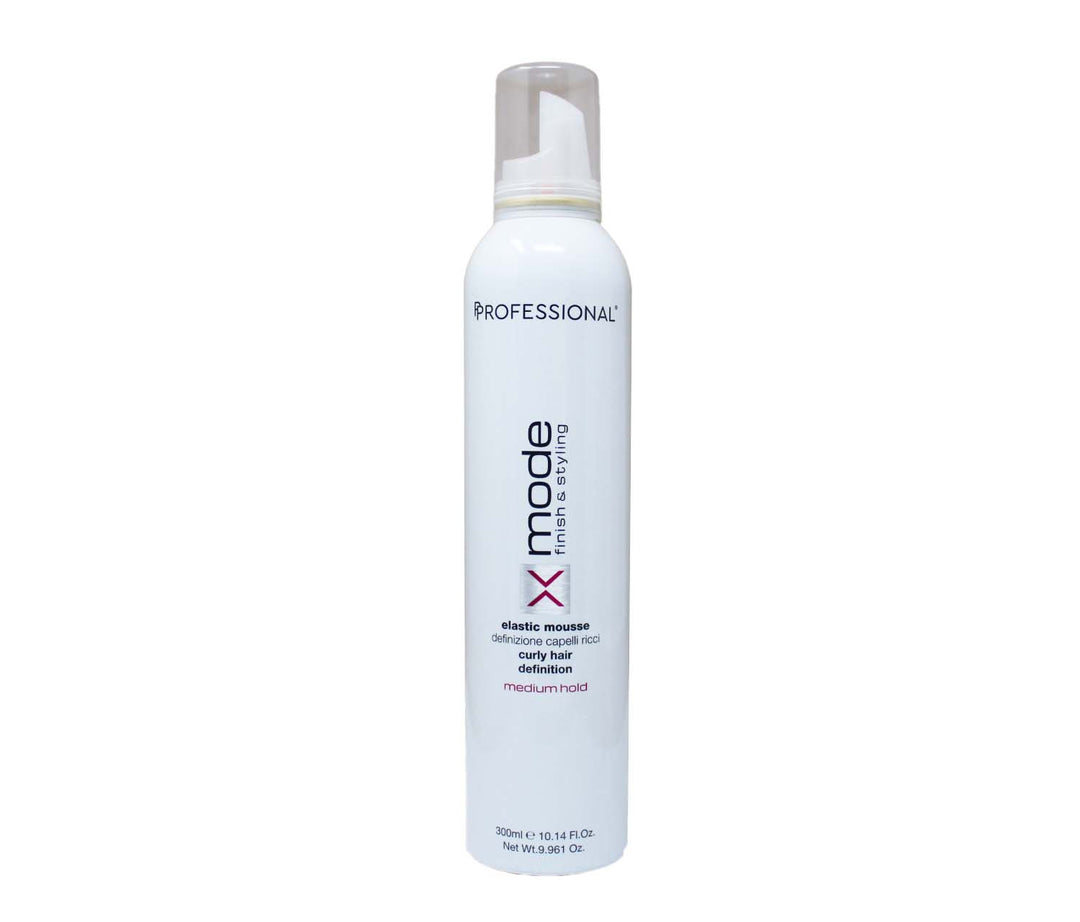 Professional Xmode Elastic Schiuma Definizione Capelli Ricci Tenuta Media 300 ml