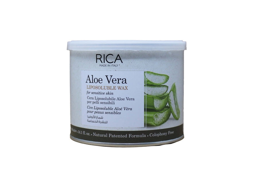 Rica-Cera-Depilatoria-Liposolubile-Aloe-Vera-Per-Pelli-Sensibili-400-ml-