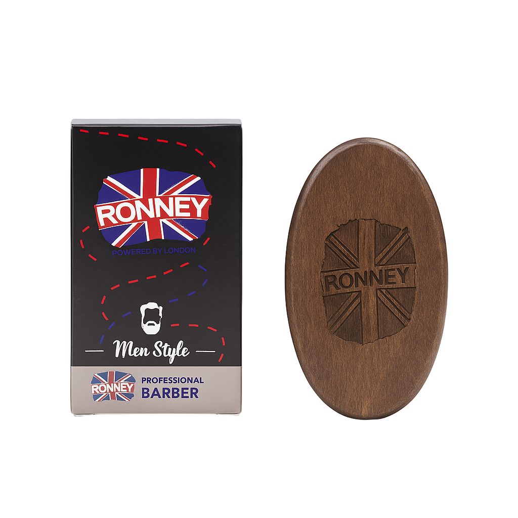 Ronney Men Style Spazzola Da Barba Ovale Piccola