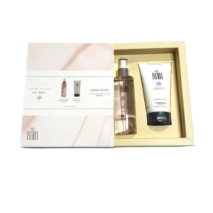 Sali Di Ischia Box Regalo Cashmere Protein Con Acqua Profumata E Crema Corpo