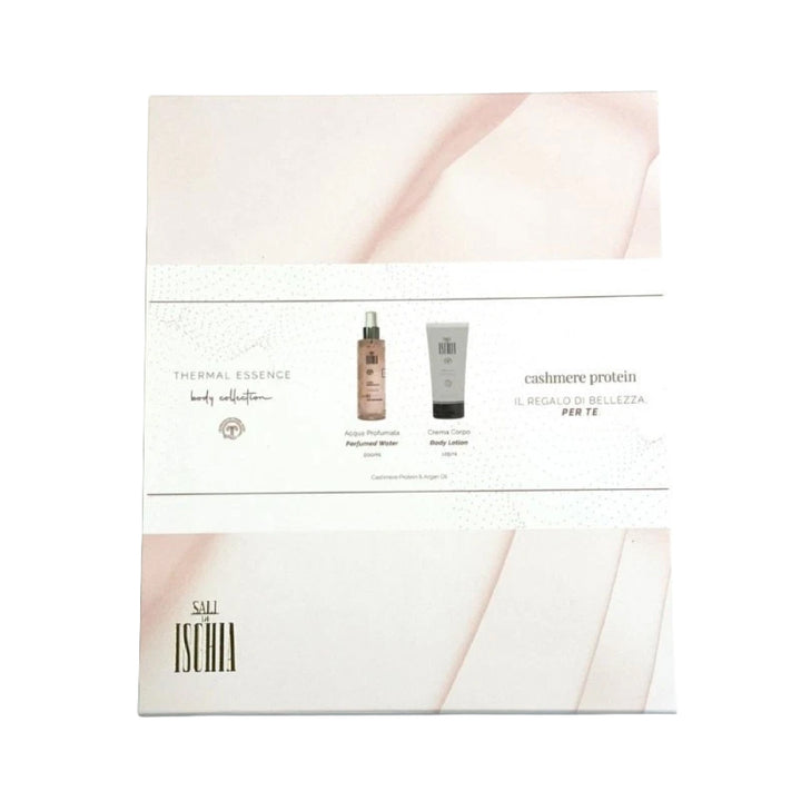 Sali Di Ischia Box Regalo Cashmere Protein Con Acqua Profumata E Crema Corpo
