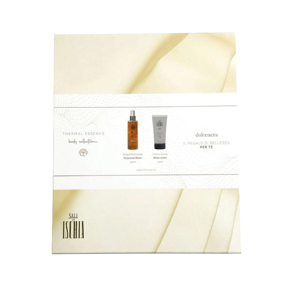 Sali Di Ischia Box Regalo Dolcenera Con Acqua Profumata E Crema Corpo