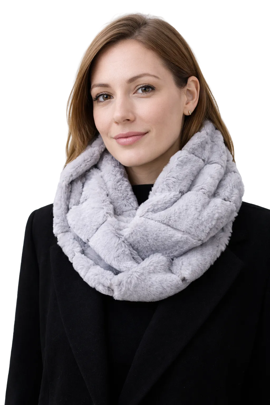 Mufflon Weich In Kunstfell Perlgrau