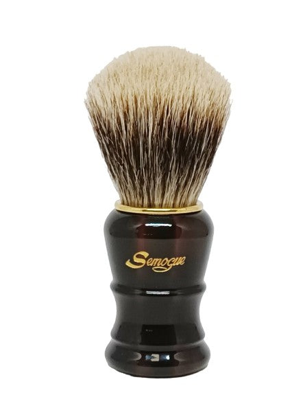 Semogue Pegasus C7 Texugo Tortoiseshell Shaving Brush In Badger Bristle