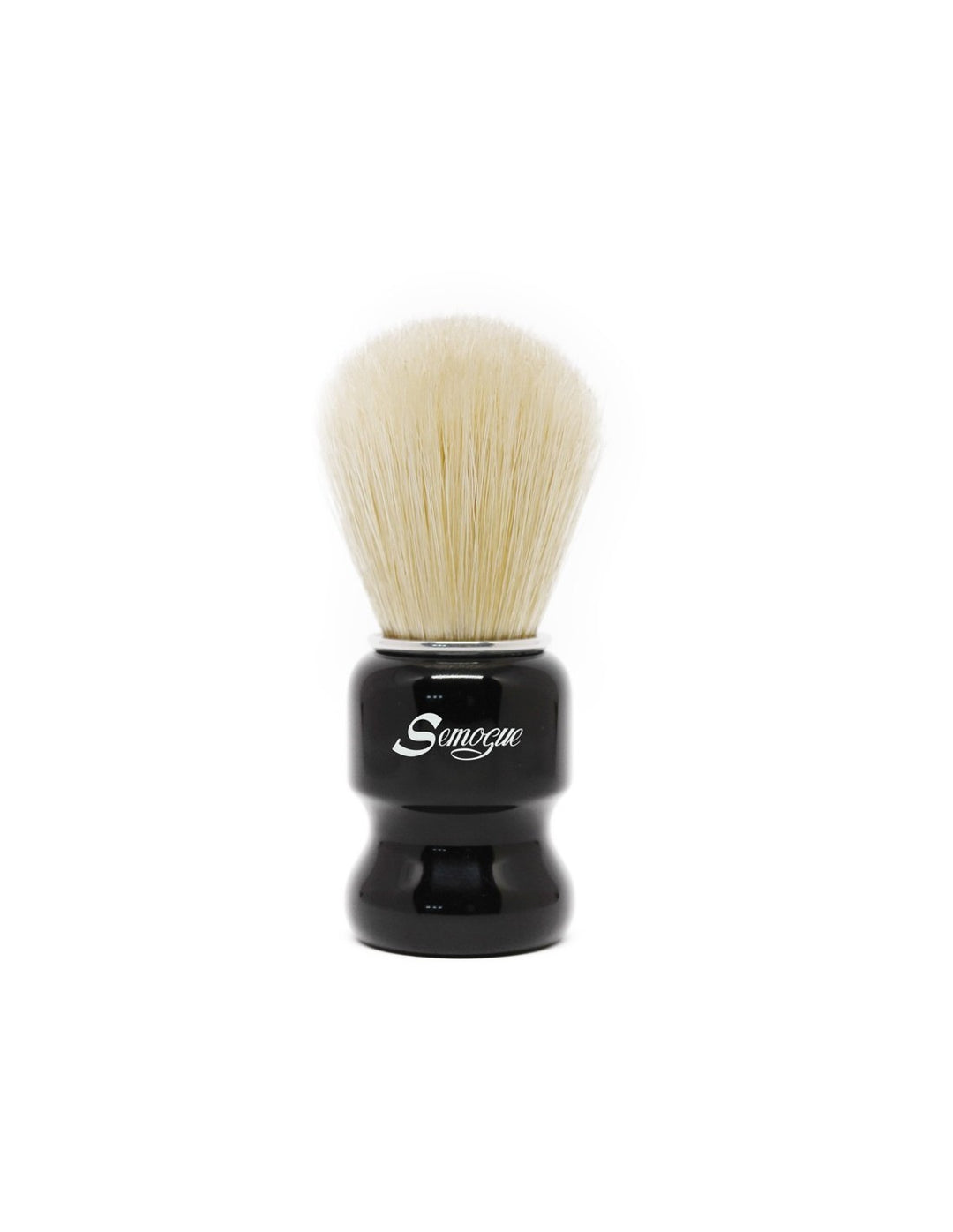 Semogue Torga C5 Jet Black Shaving Brush In Premium Bristle